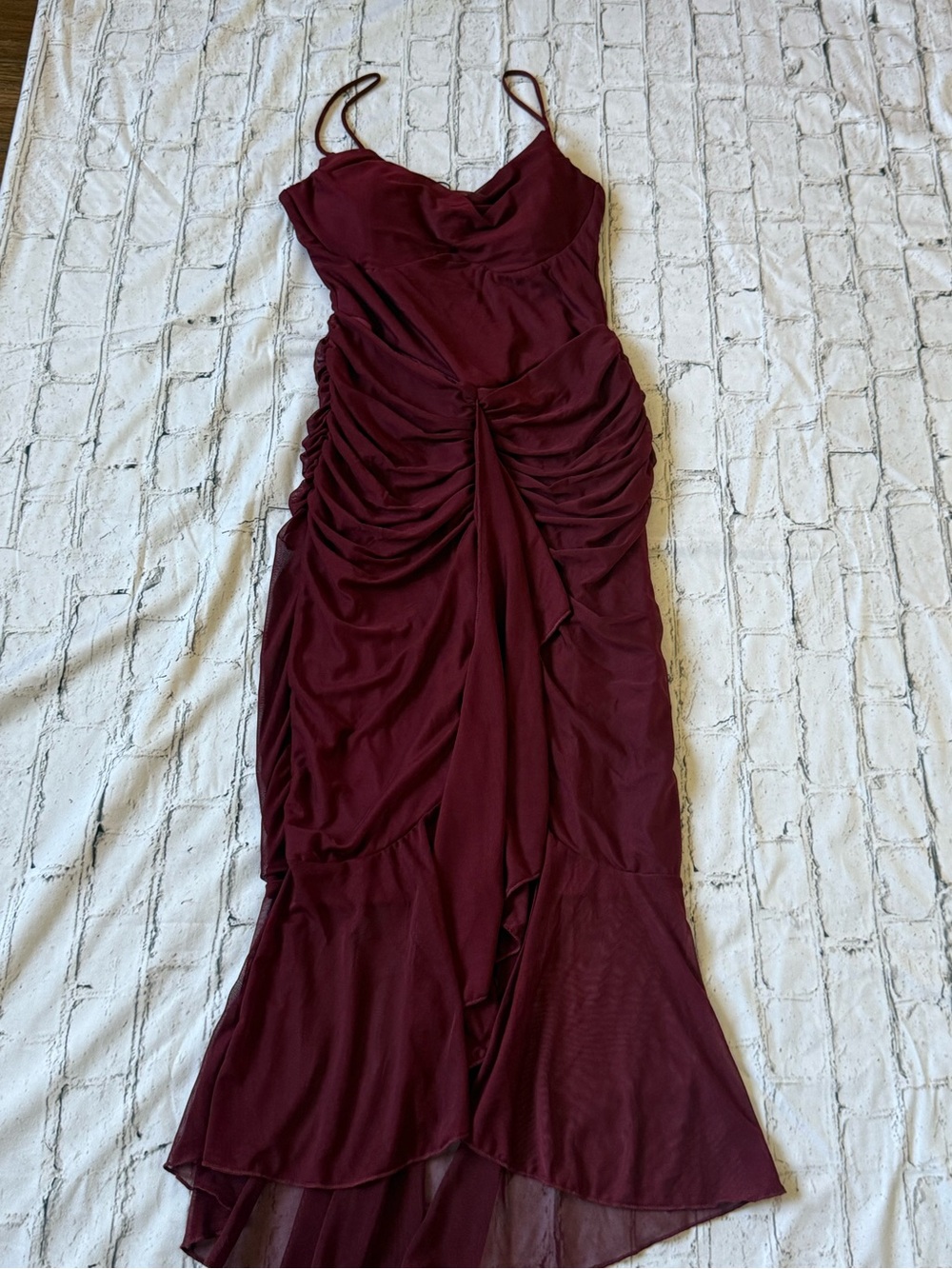 Runched dress